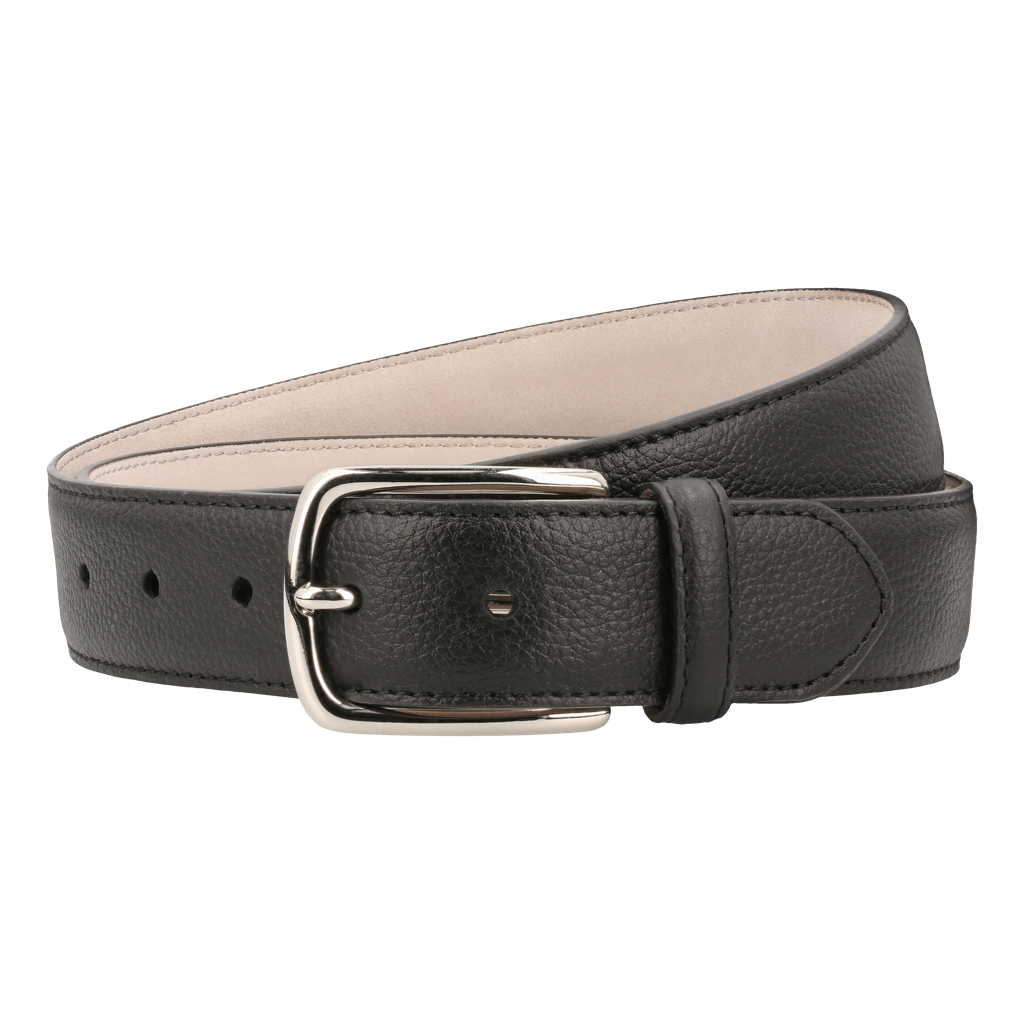Lugano Black Grain Belt