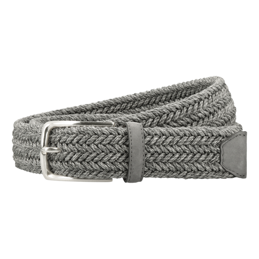 Sirolo Grey Braided Belt