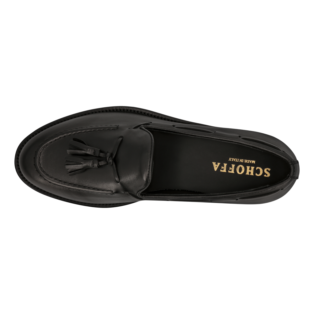 Tassel Loafer "Toscana" Black Calf