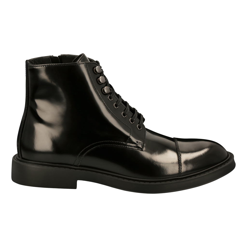 Derby Boot "Toscana" Black Calf