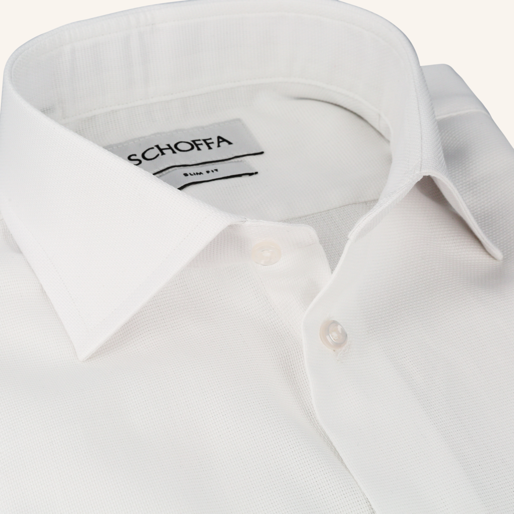Amble White "Luxury Oxford" Shirt
