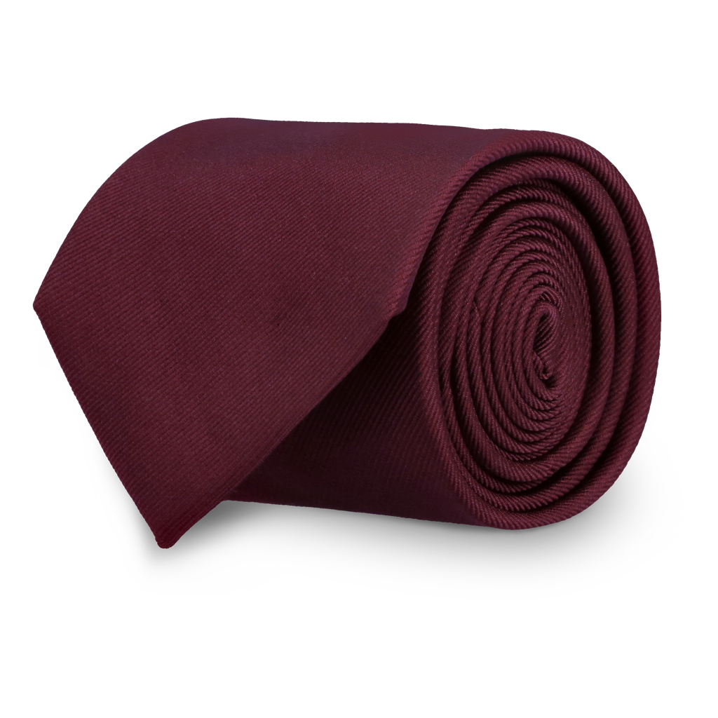 Bonamassi Burgundy Silk Twill Tie
