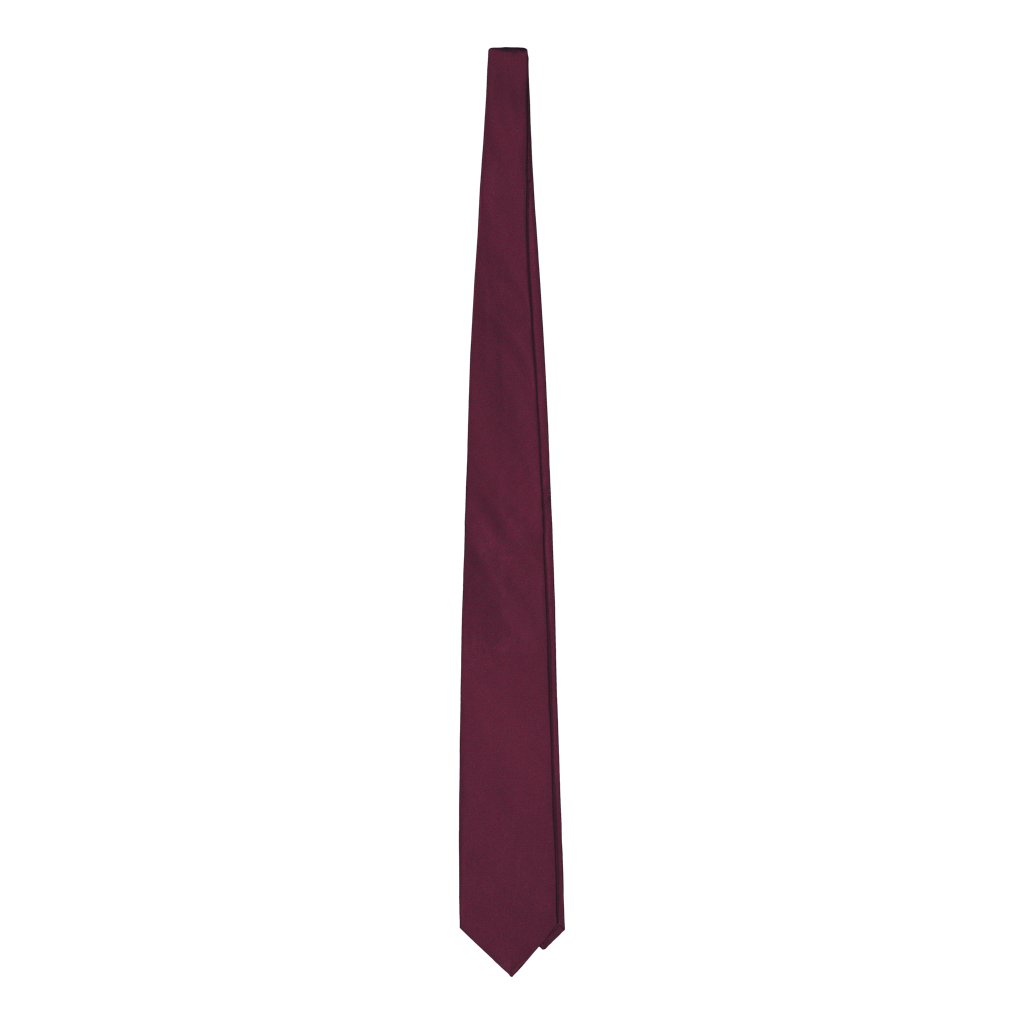 Bonamassi Burgundy Silk Twill Tie