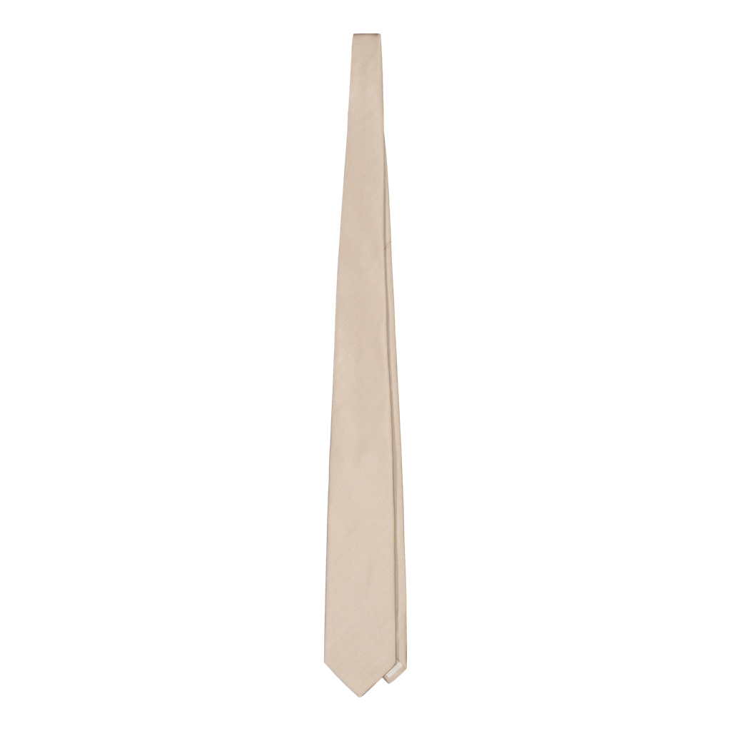 Bonamassi Champagne Silk Twill Tie