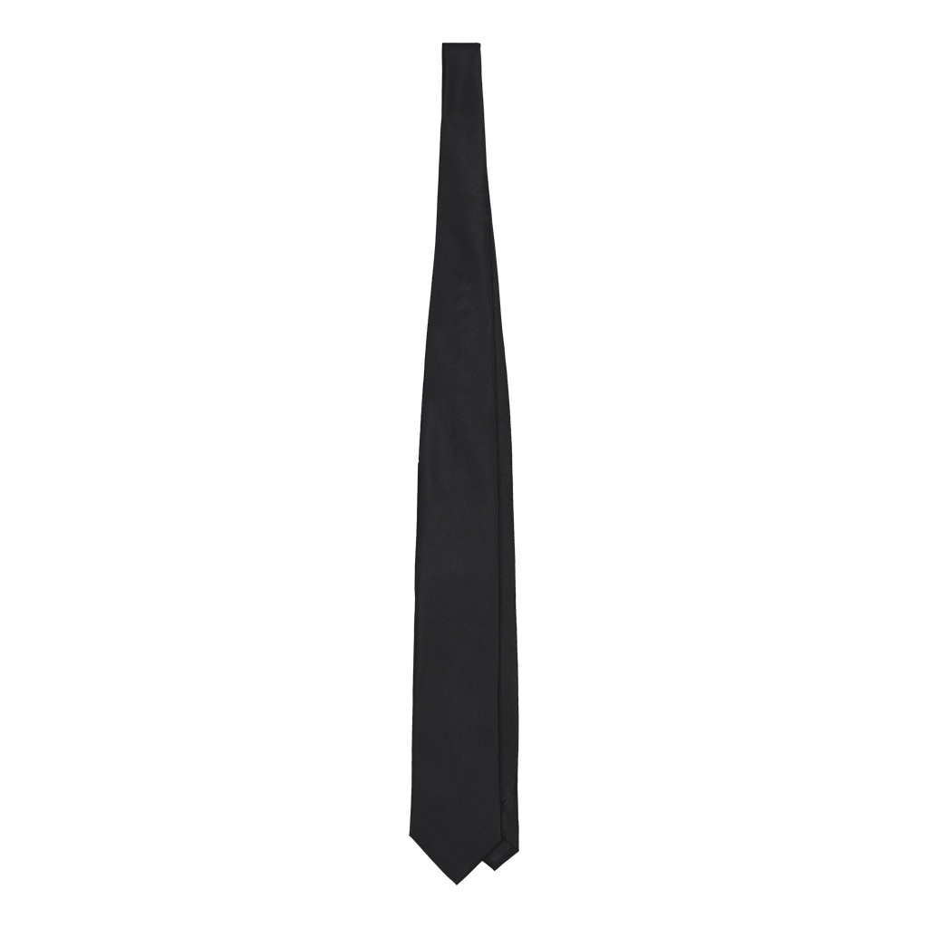 Bonamassi Black Silk Twill Tie