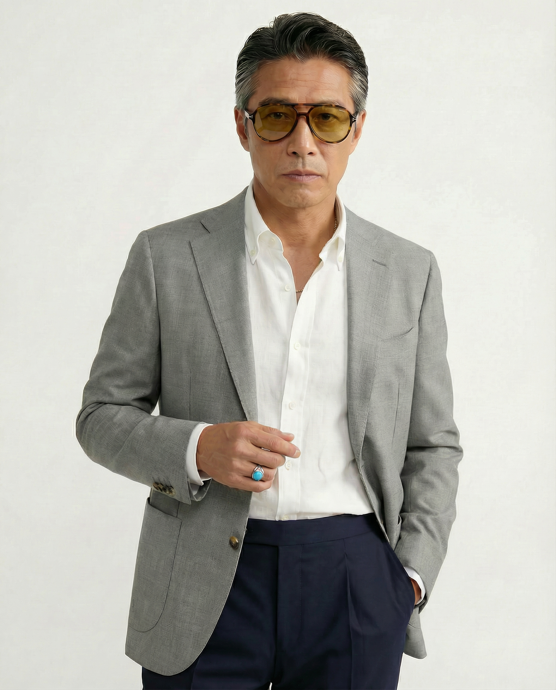 Capoiale Grey "VBC" Jacket