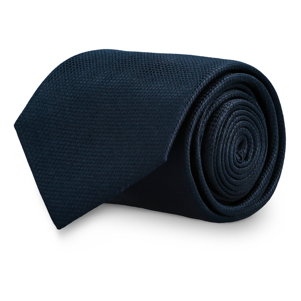 Catanzaro Navy Silk Tie