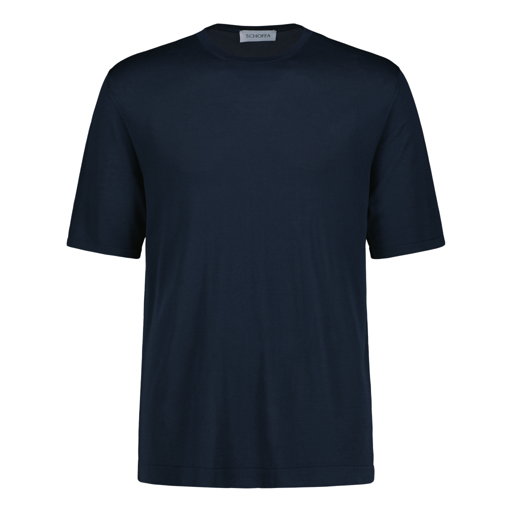 Crewneck "Luxury Silk" Navy