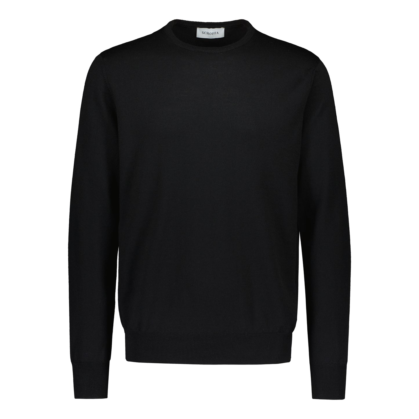 Crewneck Superfine Merino Black