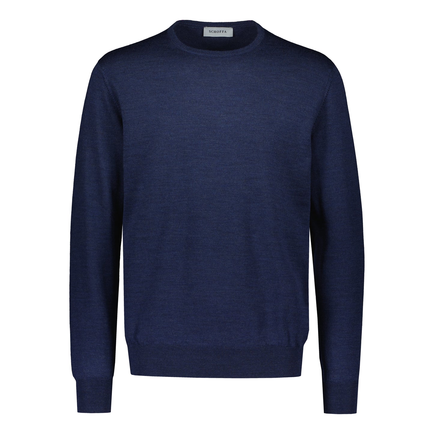 Crewneck Superfine Merino Blue