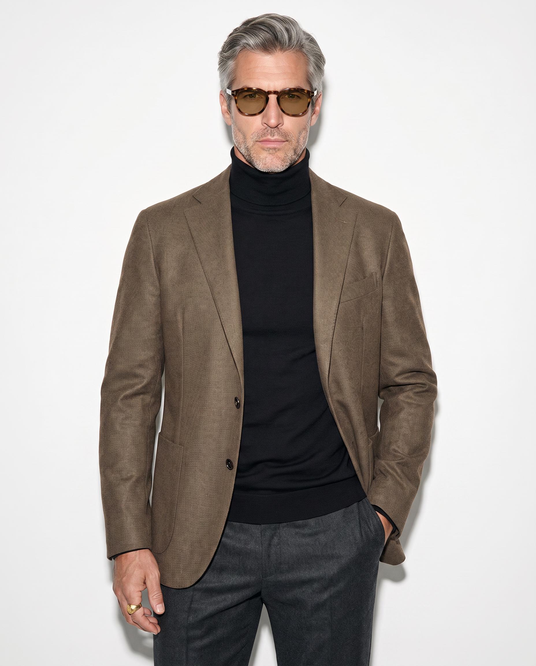 Forio Brown "Loro Piana" Jacket
