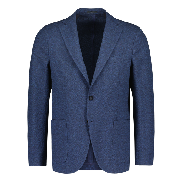 Ariena Navy Herringbone Jacket