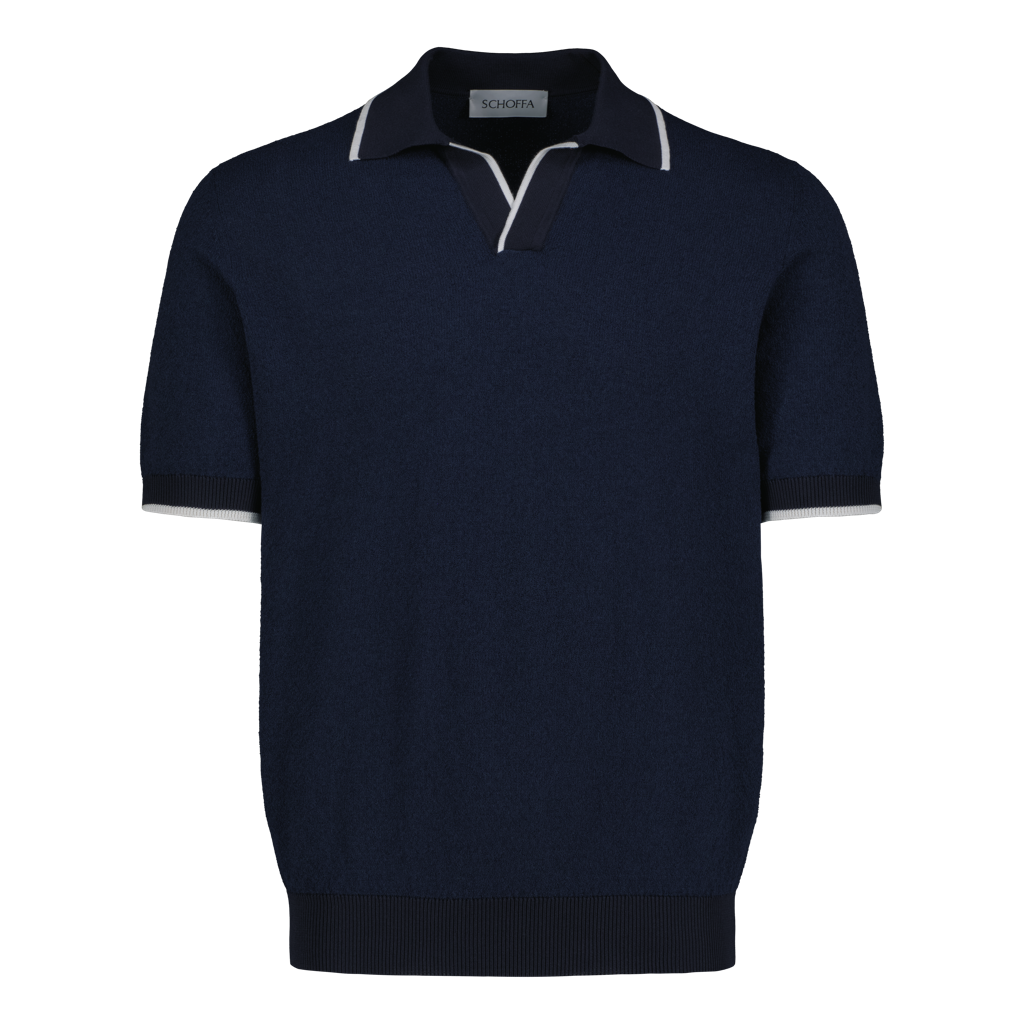 Luxury Polo "Bouclé" Navy