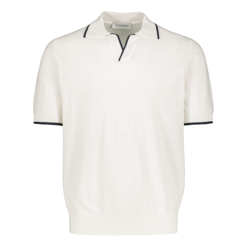 Luxury Polo "Boucle" White