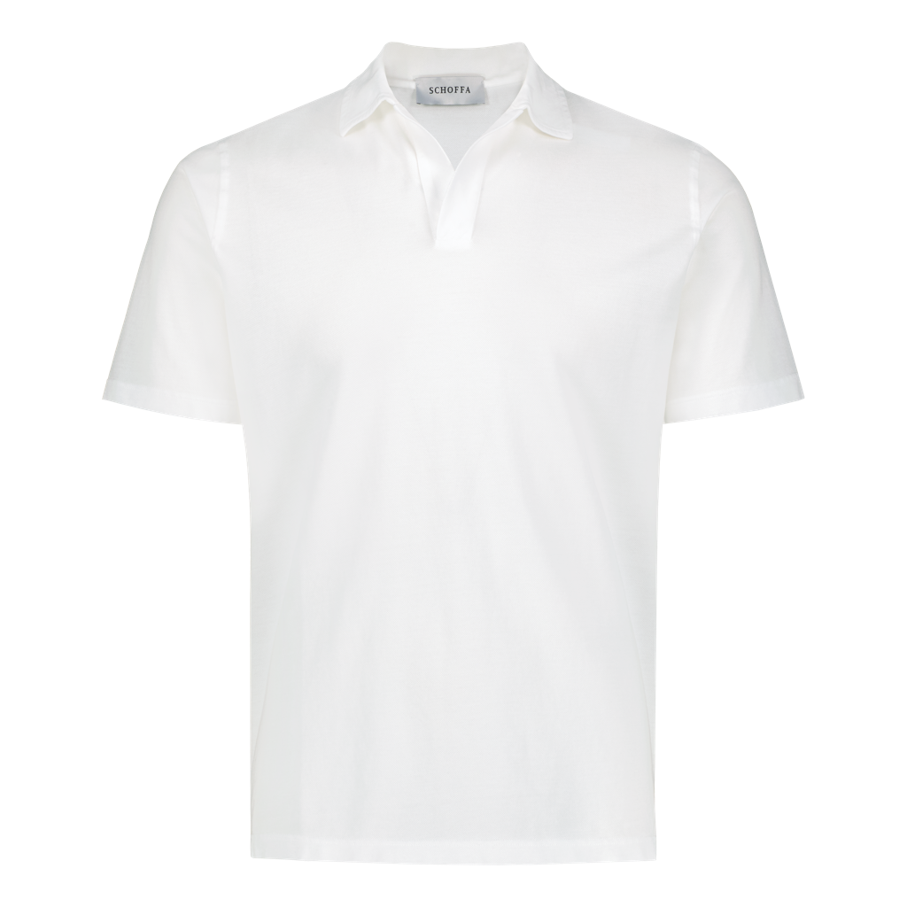 Luxury Polo "Lavato" White