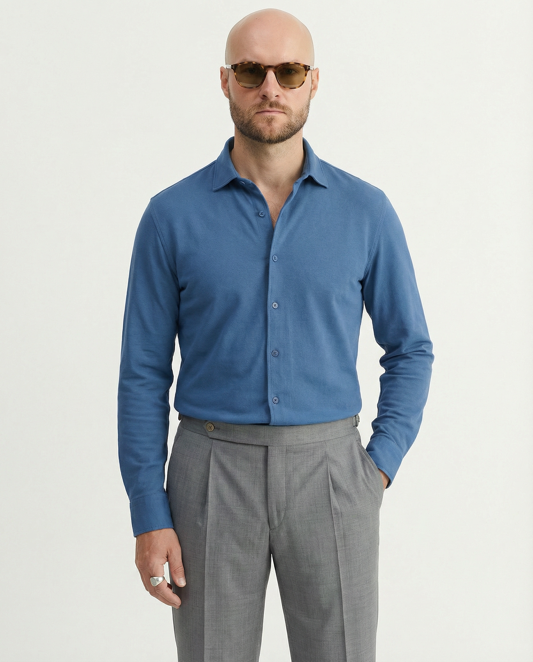 Luxury Shirt "Lavato" Blue