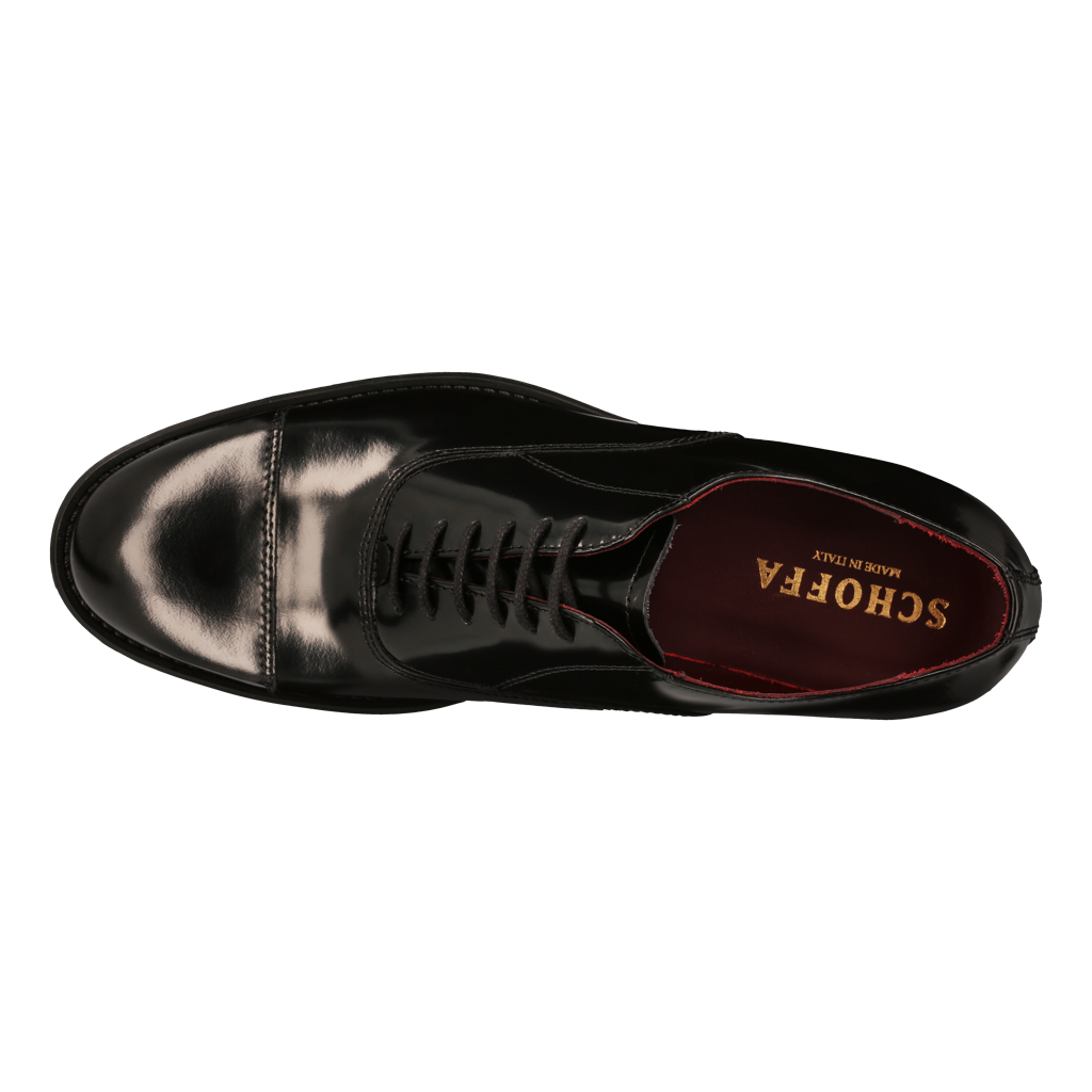 Oxford Captoe "Toscana" Black Calf