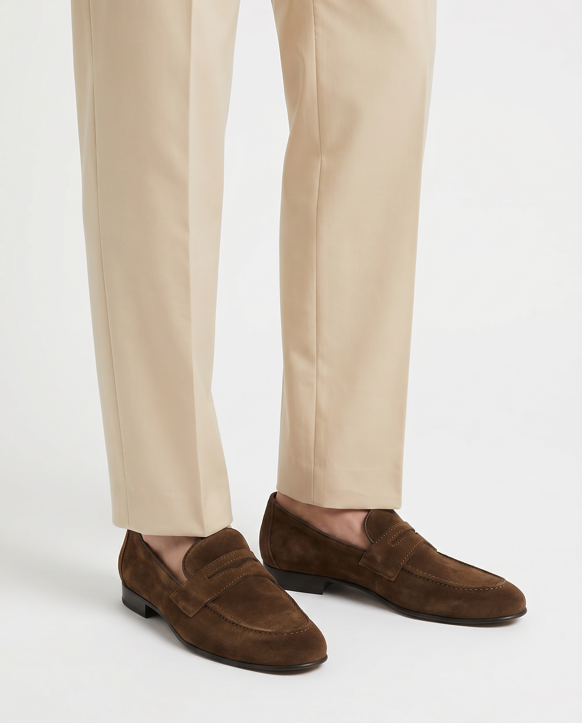 Penny Loafer "Toscana" Choc Suede