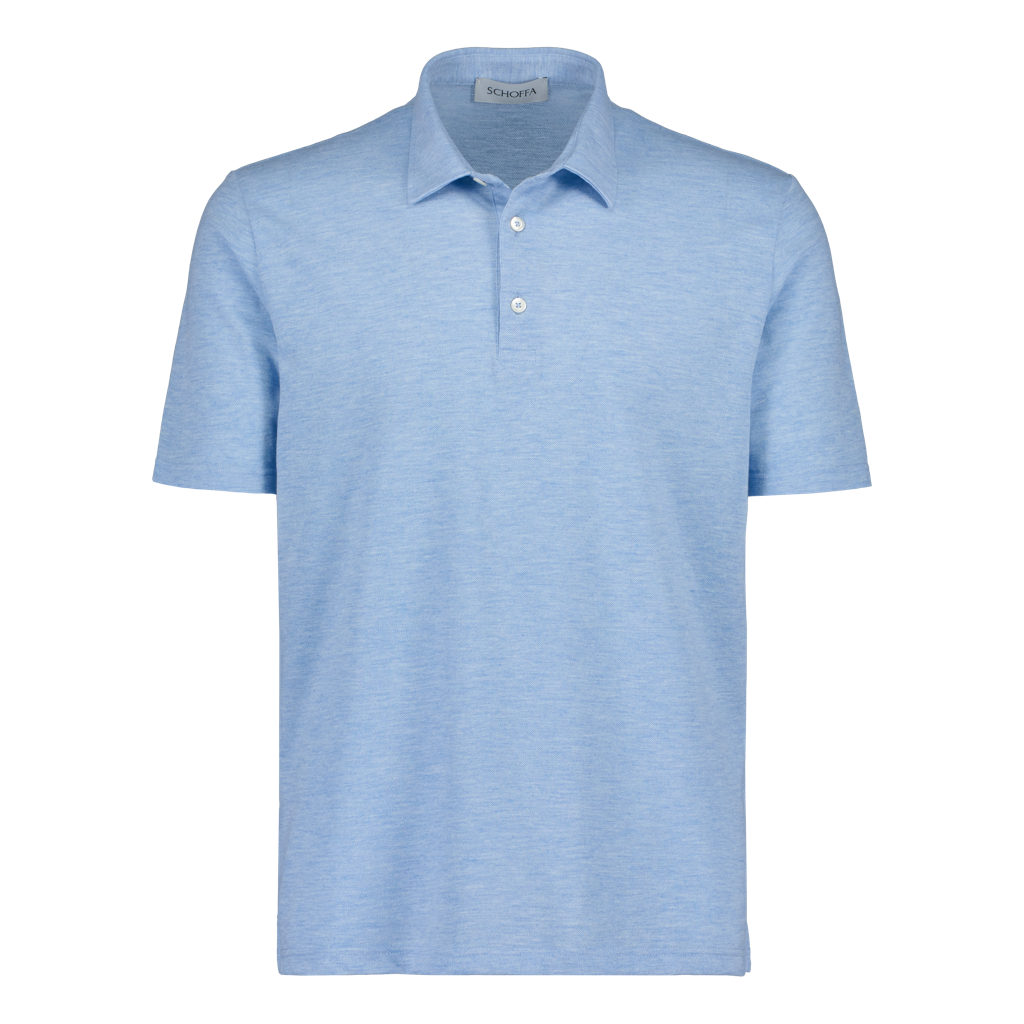 Polo Fine Cotton Blue