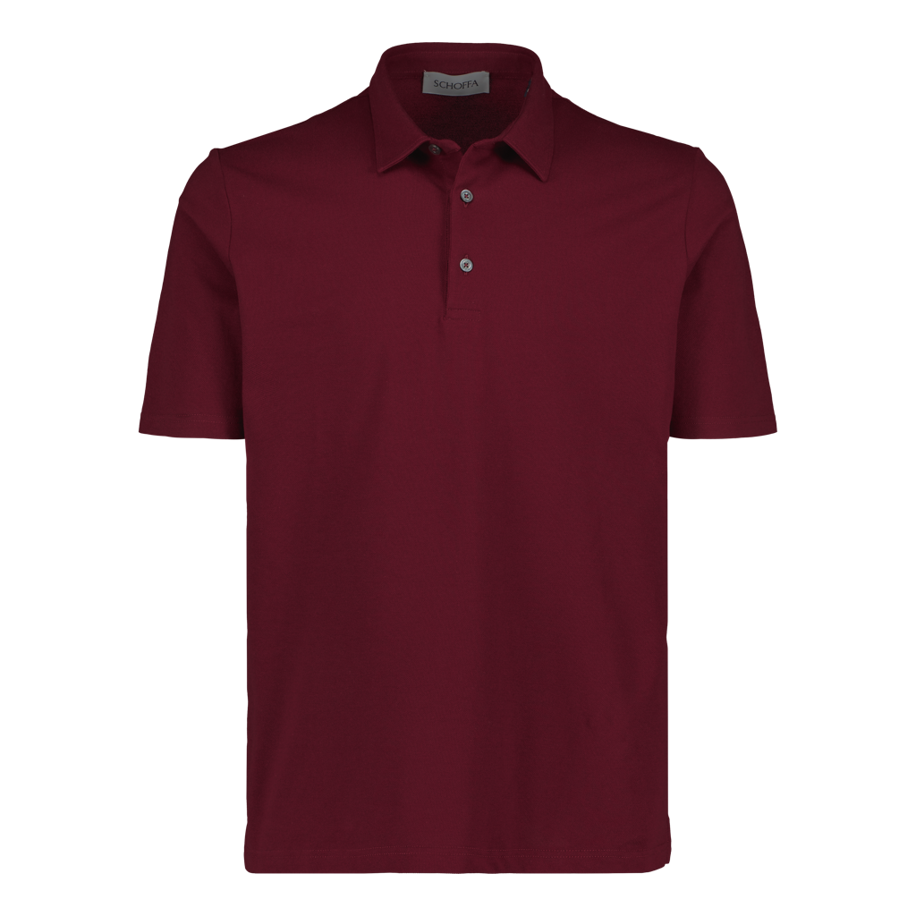 Polo Fine Cotton Burgundy