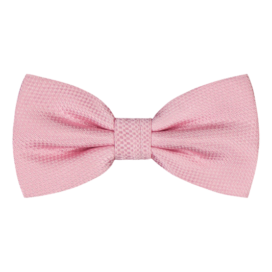 Ruffano Pink Silk Bowtie