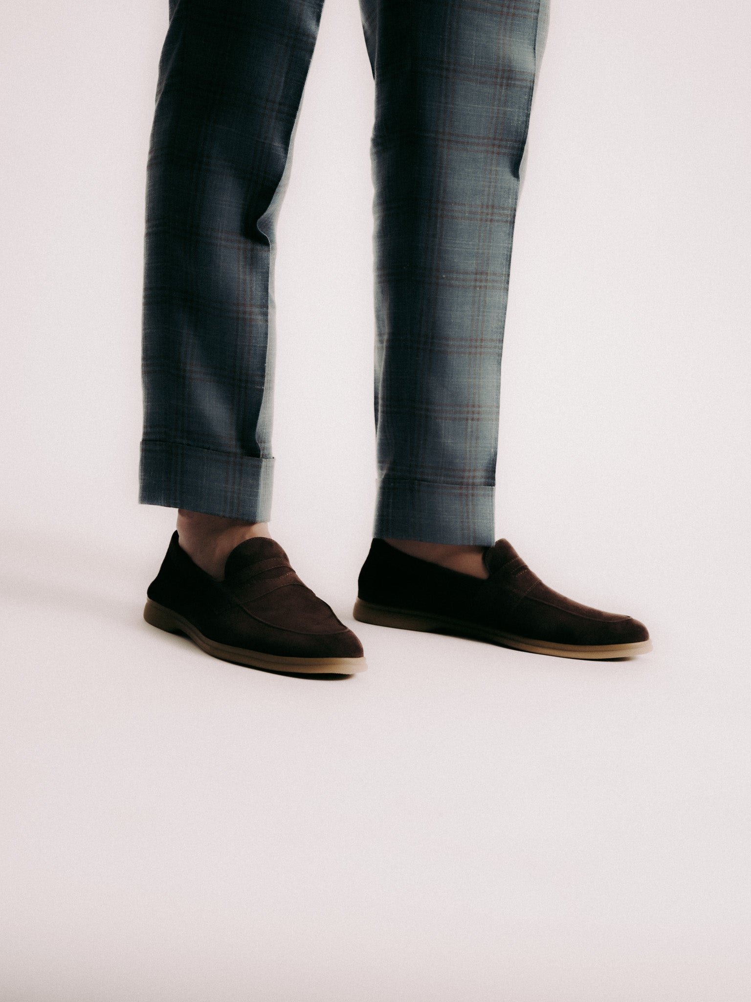 Tuscan Loafer Brown Suede