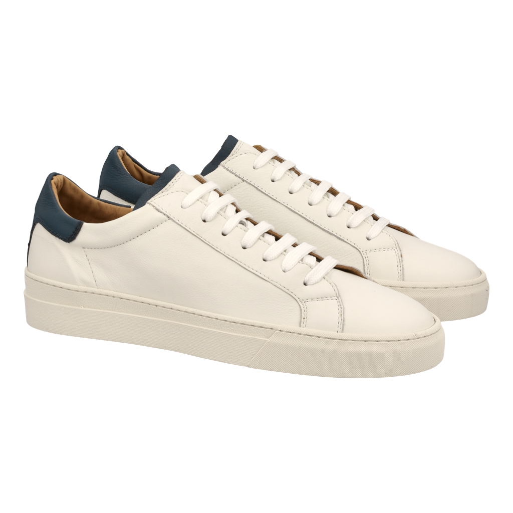 Sneaker "Toscana" White Grain Calf