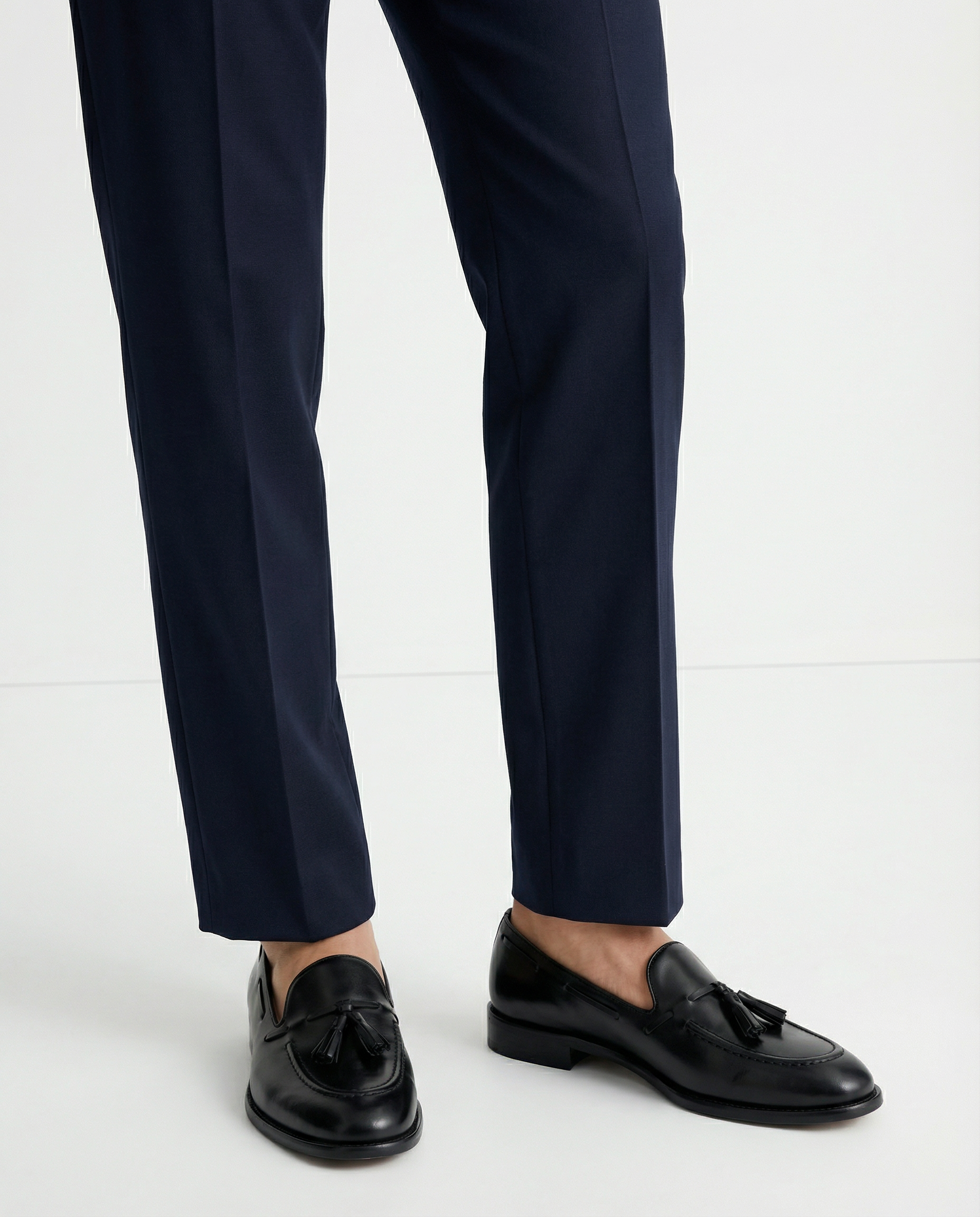 Tassel Loafer "Toscana" Black Calf