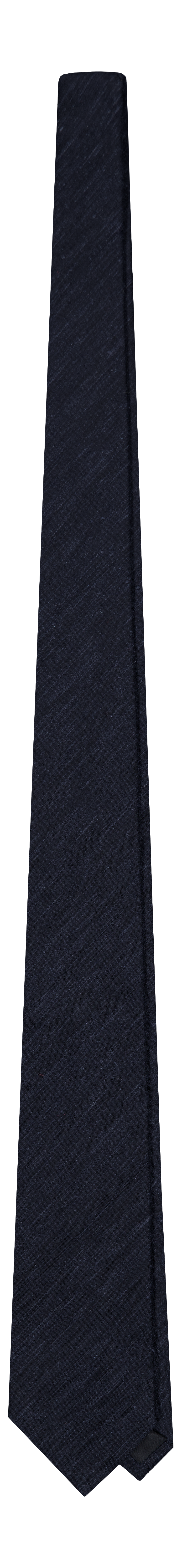 Tremezzo Navy Silk Shantung Tie