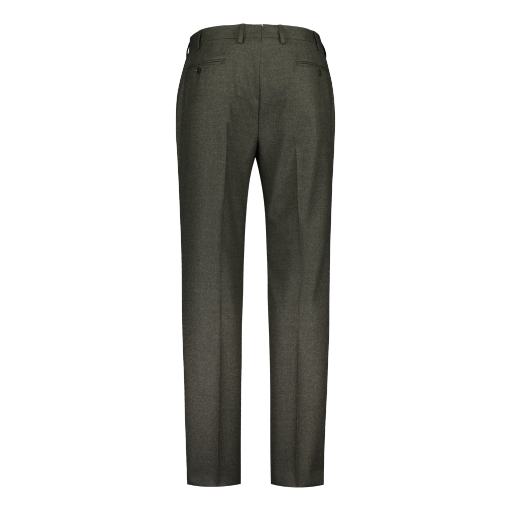 Trousers Fine Flannel "VBC" Green