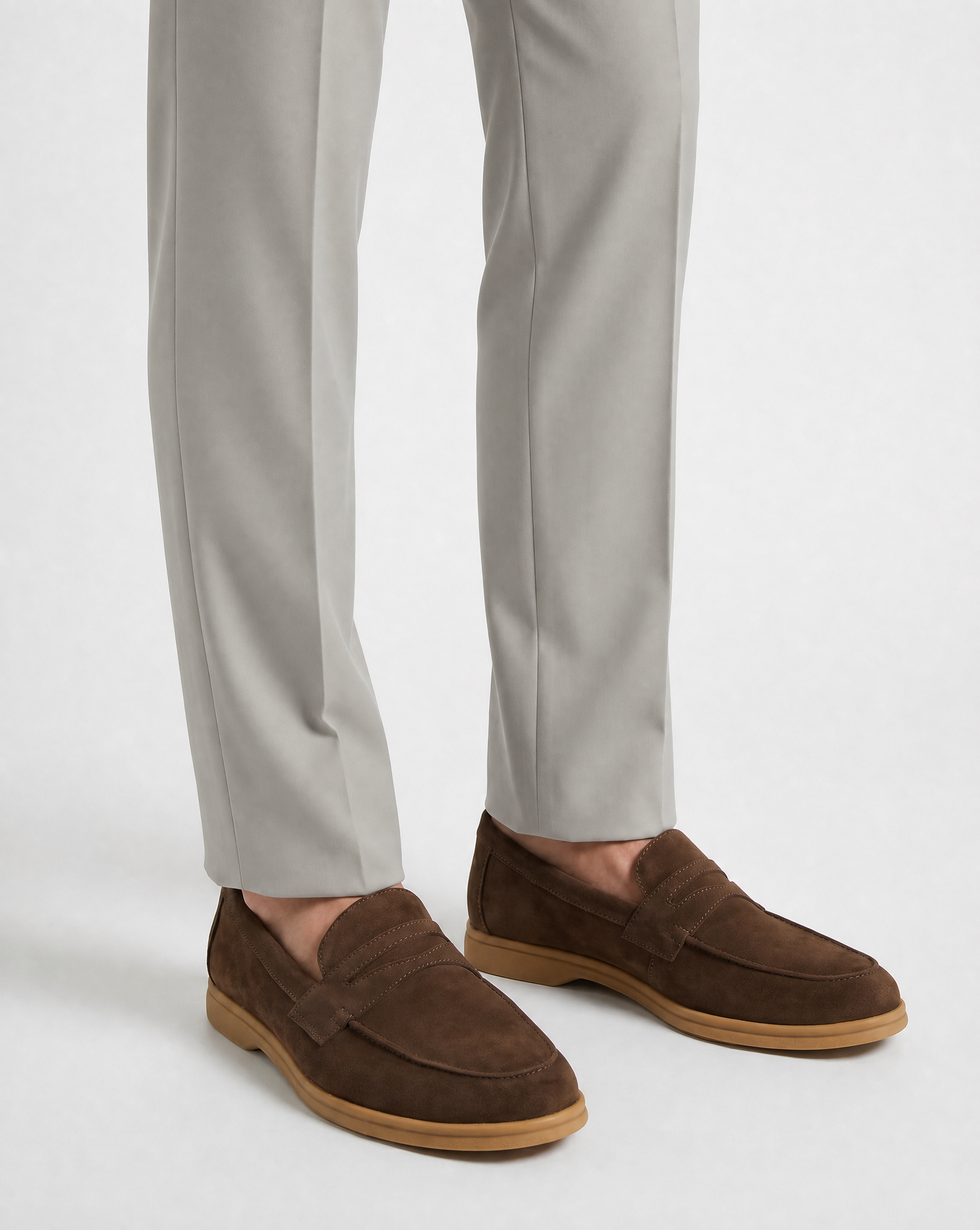 Tuscan Loafer Brown Suede