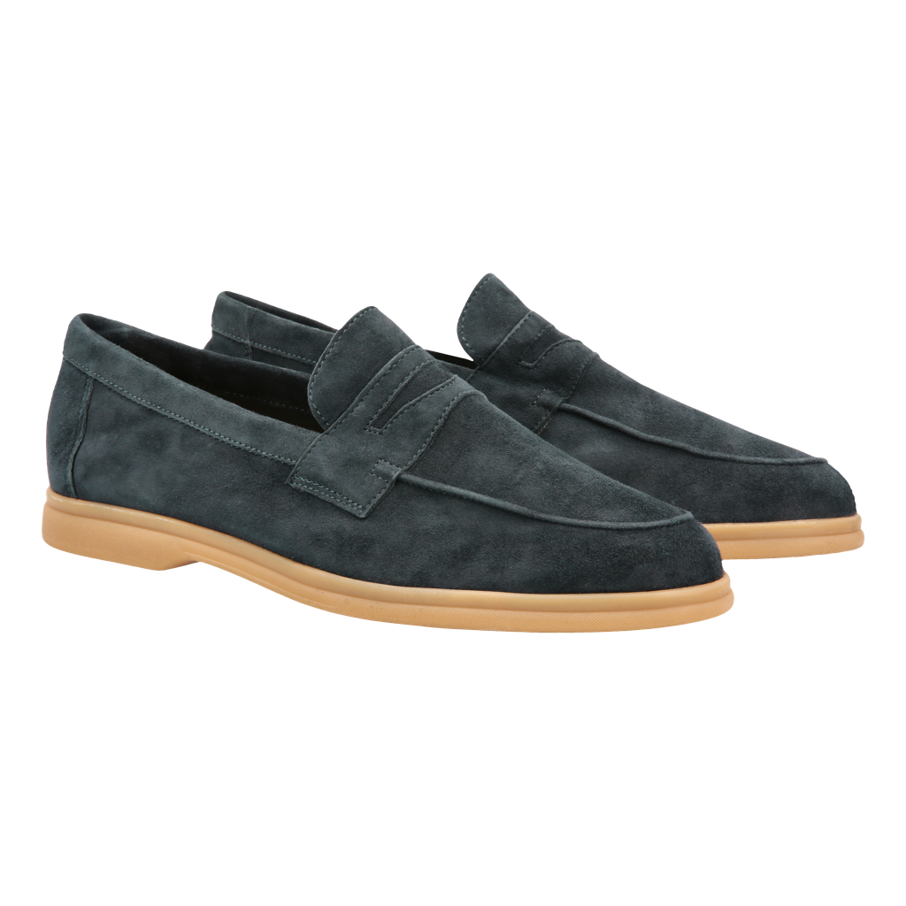 Tuscan Loafer Navy Suede