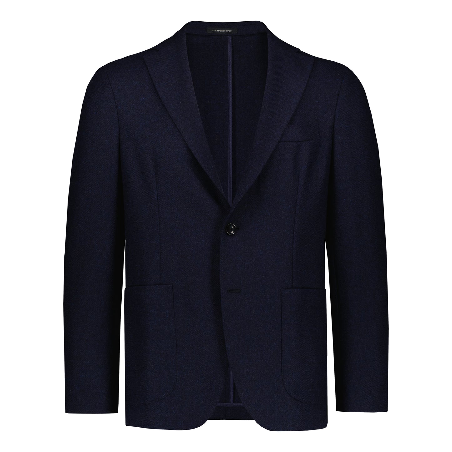 Verna Tummansininen "Wool-Cashmere" Irtotakki
