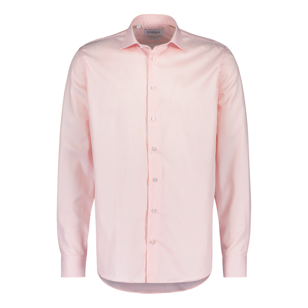 Sefton Pink Stripe Twill Shirt
