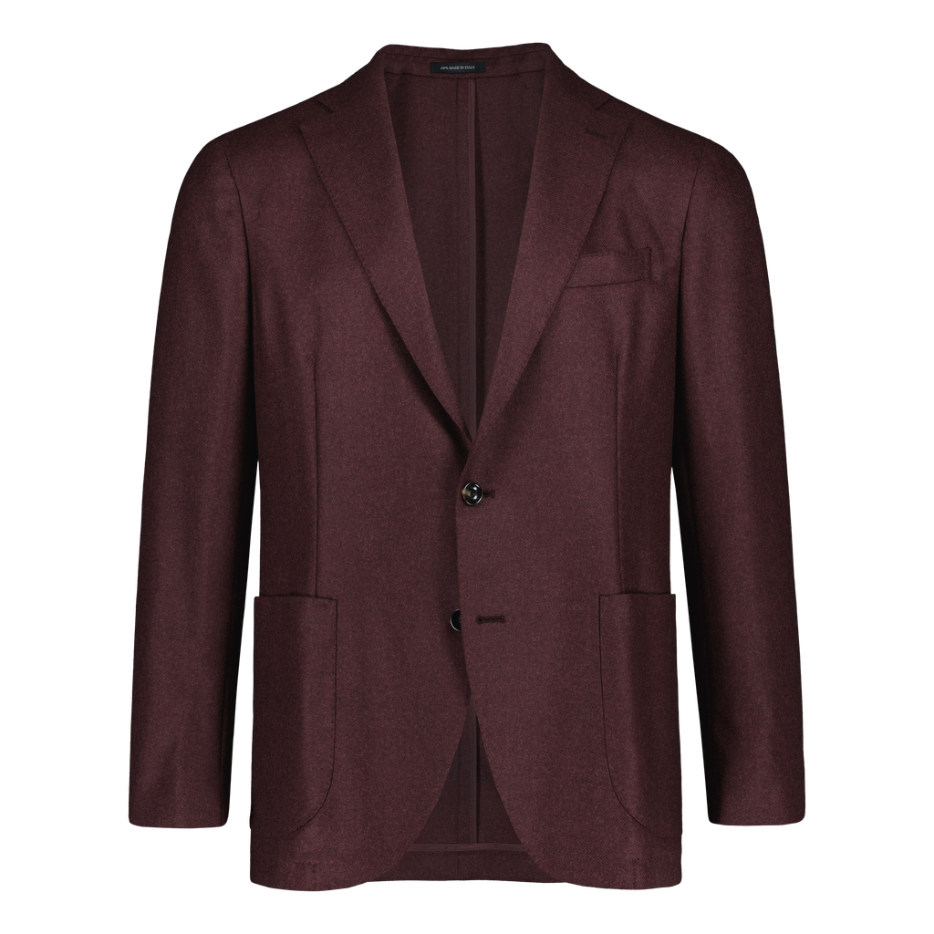 Forio Burgundy "Loro Piana" Jacket