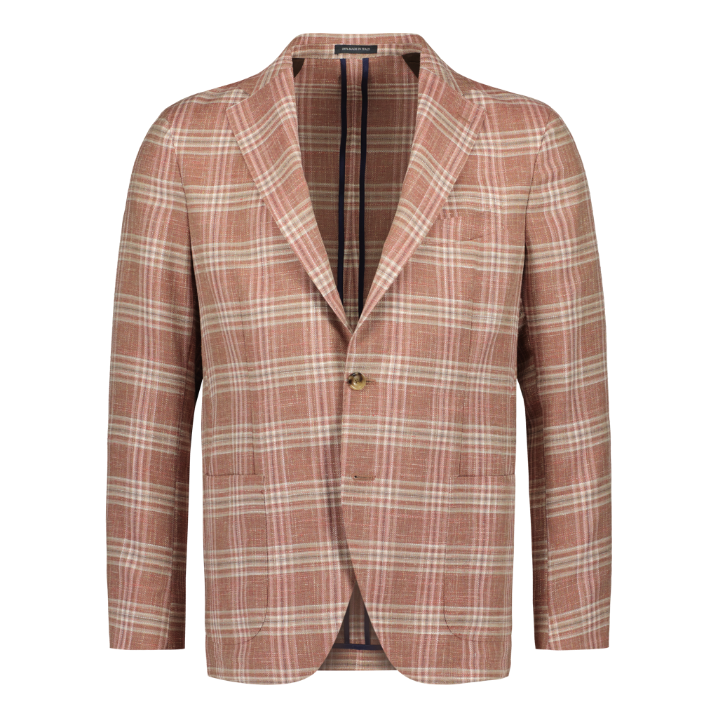 Veroli Red Check Jacket