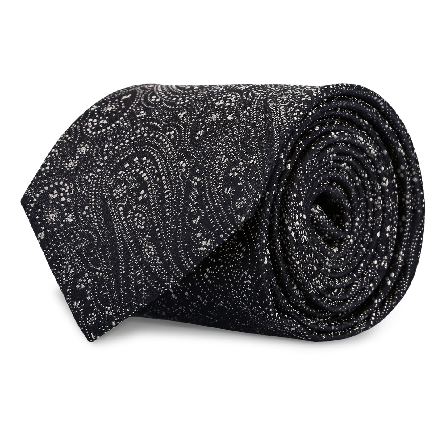 Brigue Navy Paisley Silk Tie