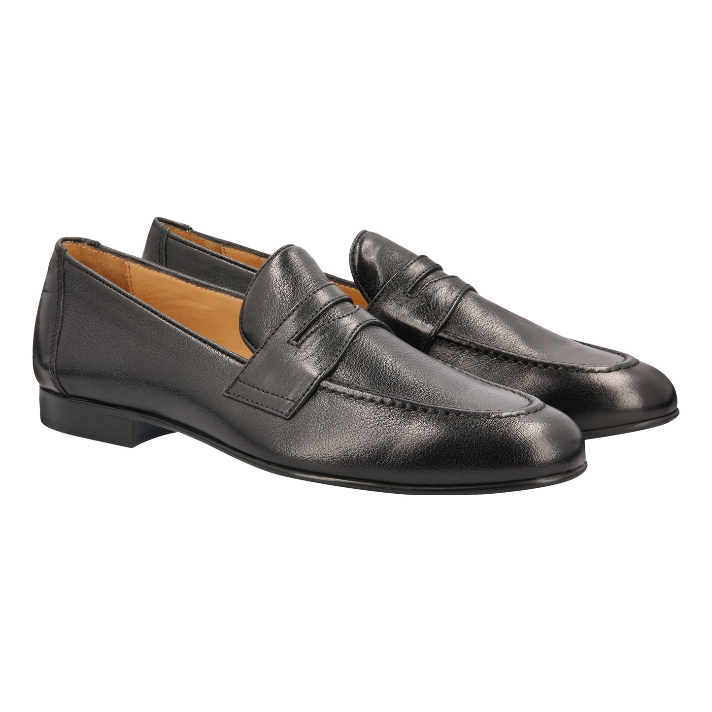 Penny Loafer "Toscana" Black Calf