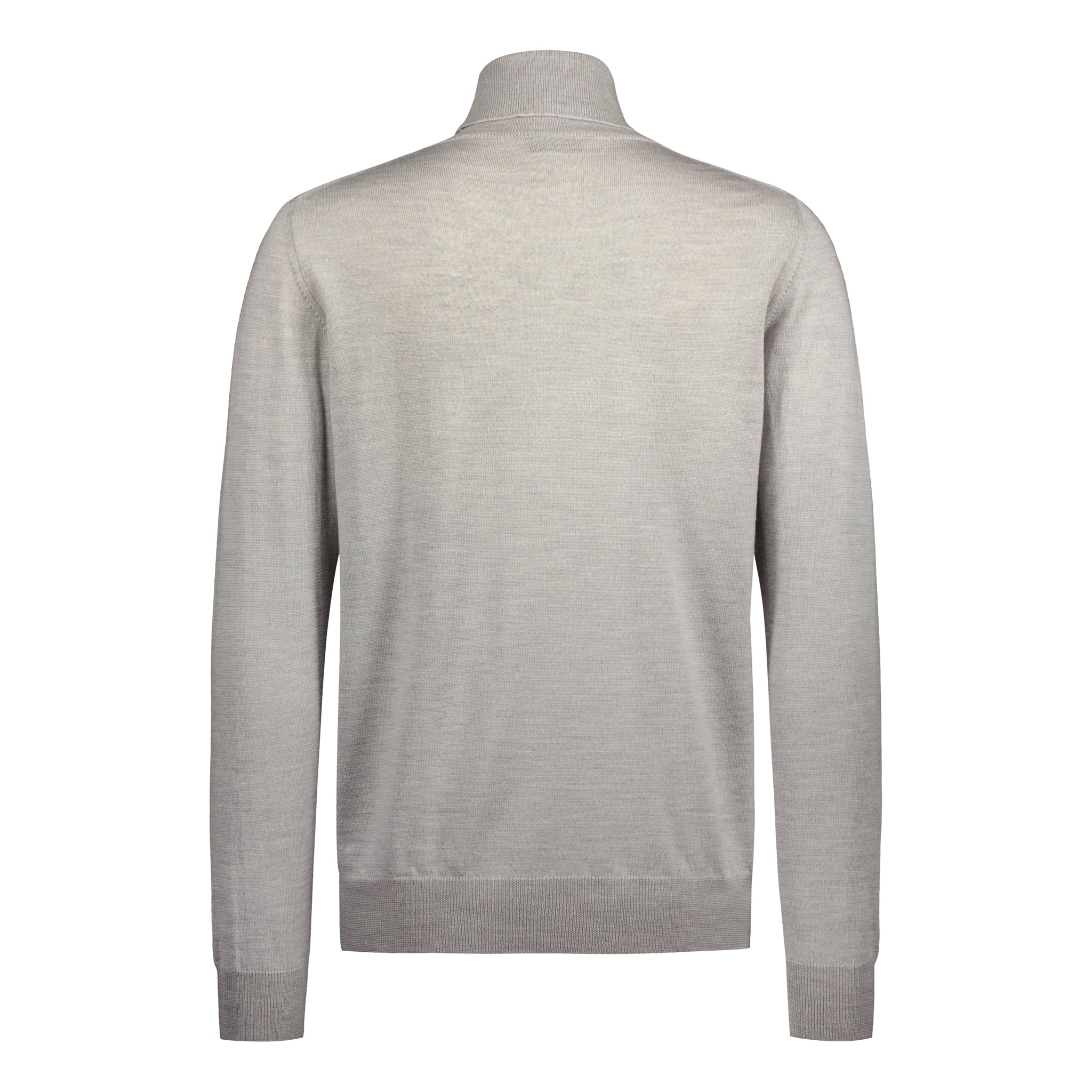 Rollneck Superfine Merino Light Grey