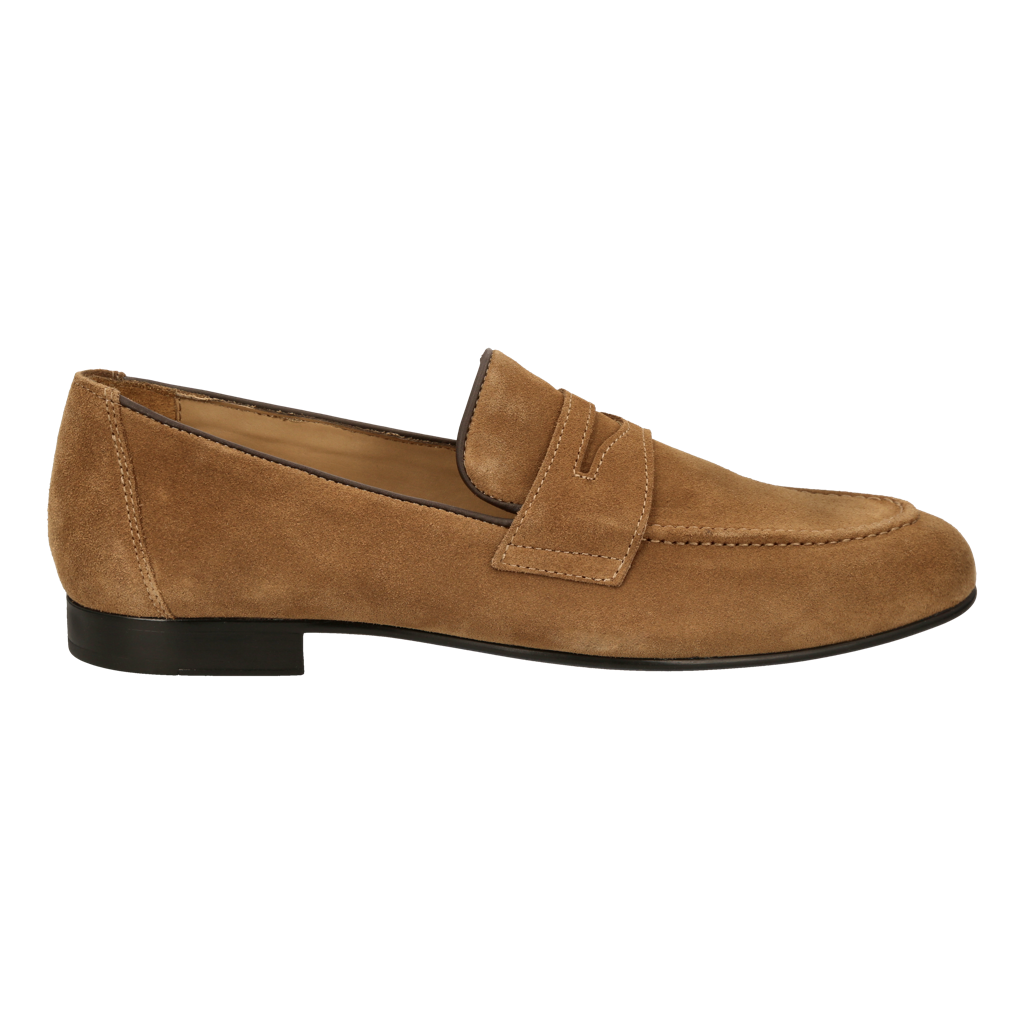 Penny Loafer "Toscana" Cognac Suede