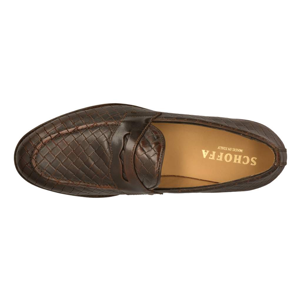 Penny Loafer "Toscana" Brown Braided