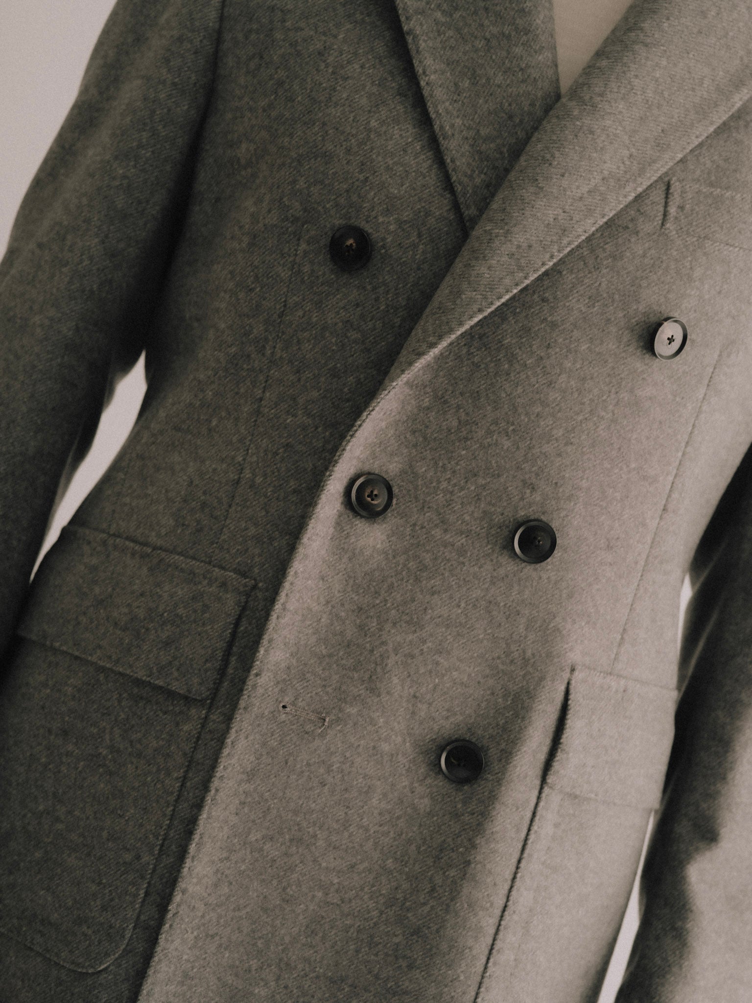 Dante Grey DB Luxury Coat