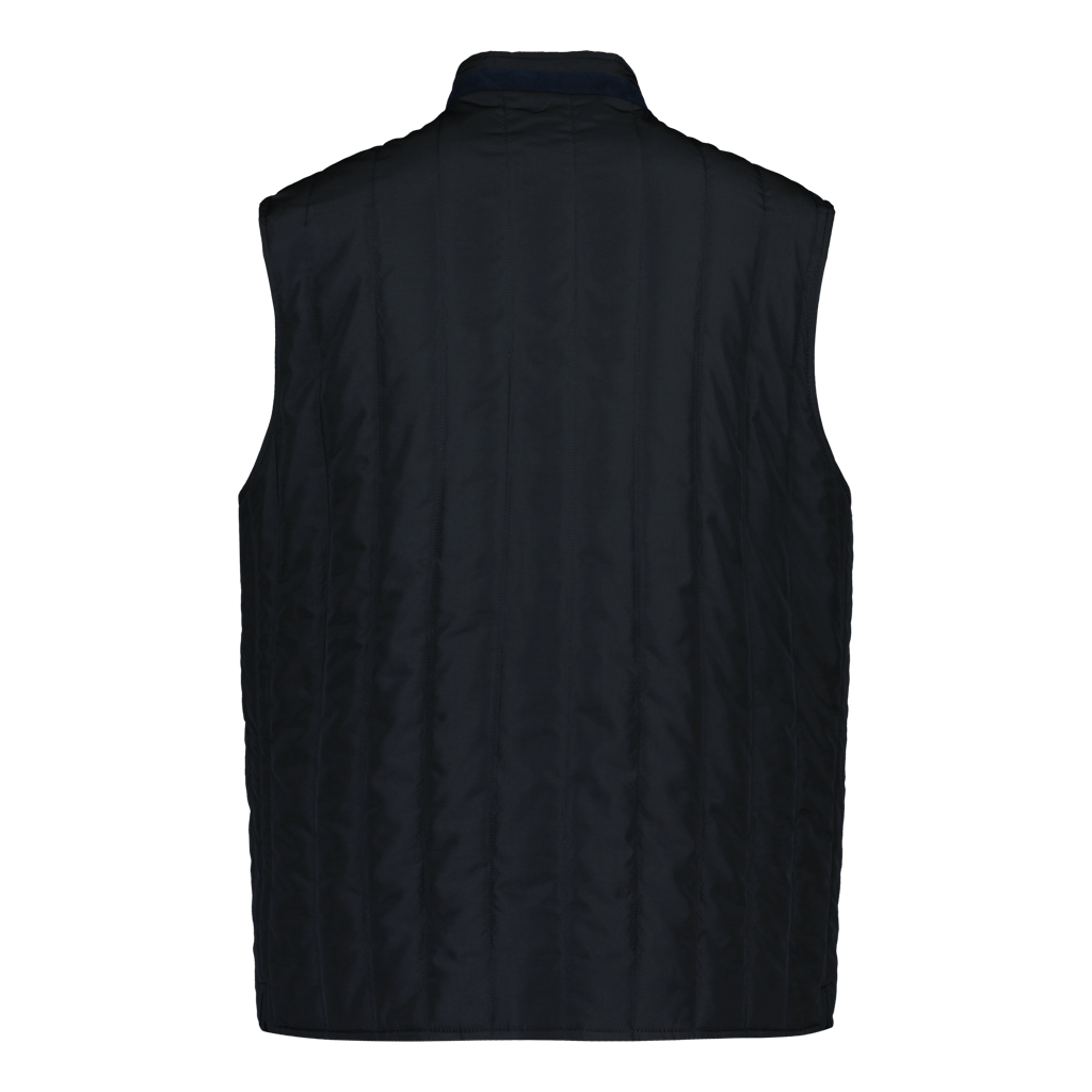 Bioggio Quilted Gilet Navy