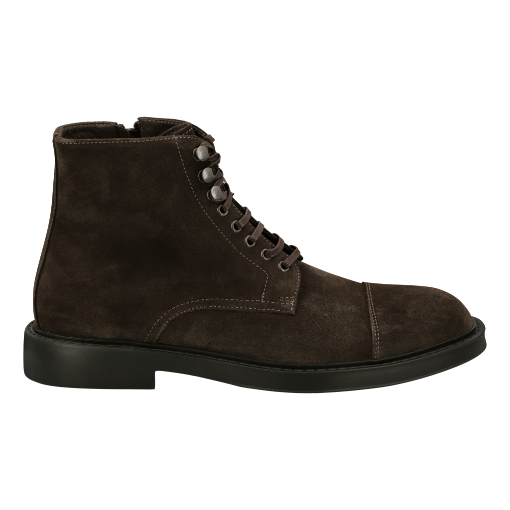 Derby Boot "Toscana" Brown Suede