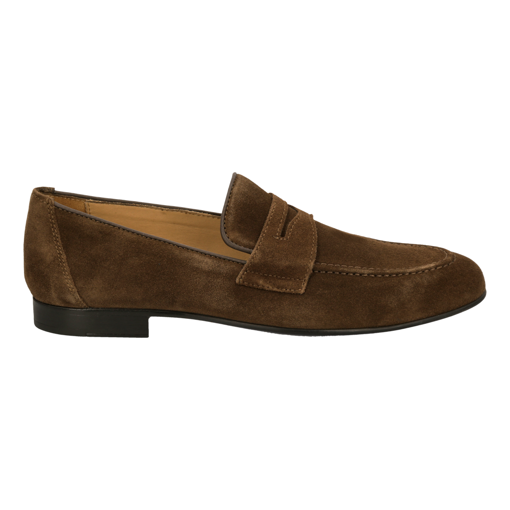 Penny Loafer "Toscana" Choc Suede