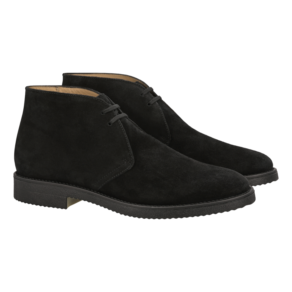 Chukka Boot "Toscana" Black Suede