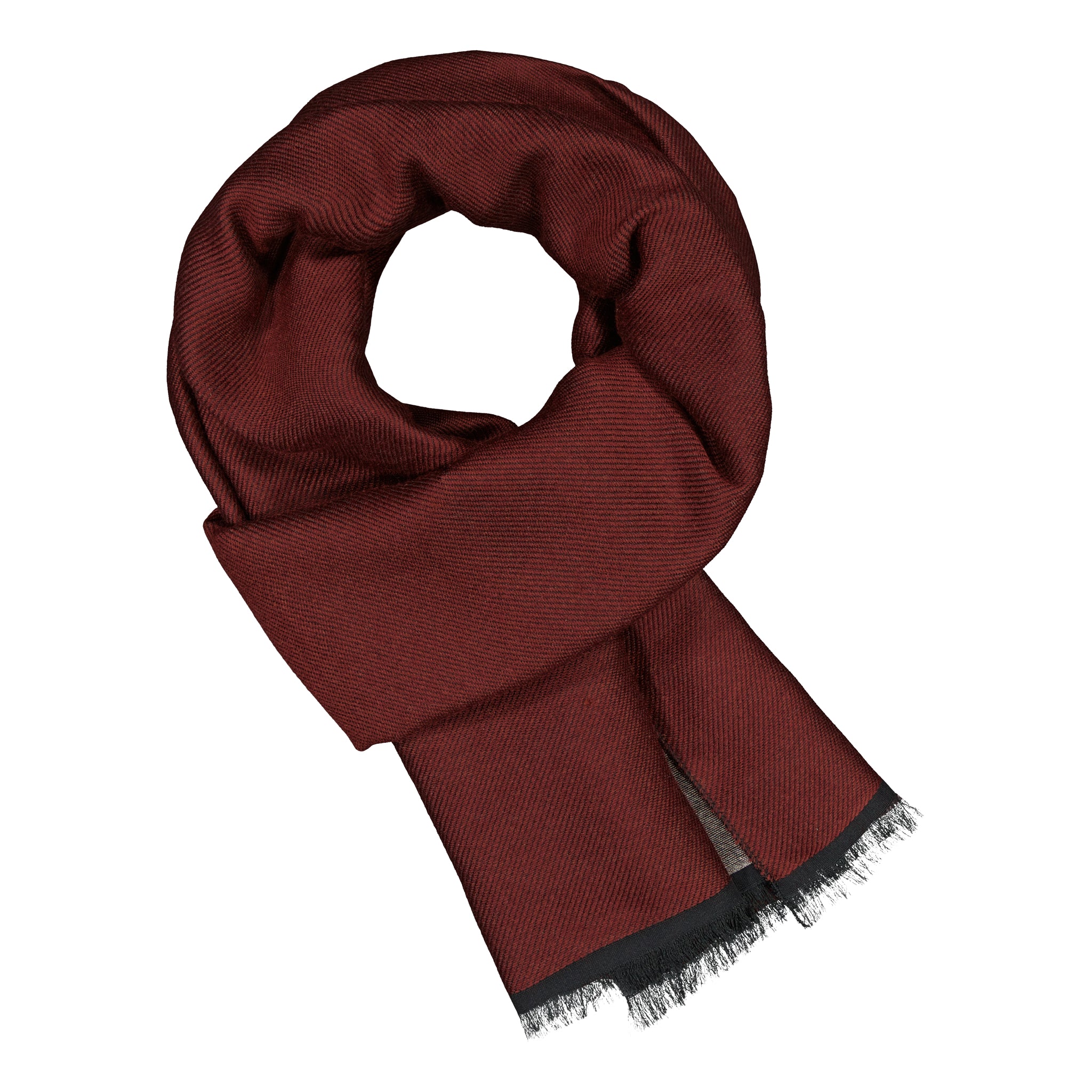 Argegno Burgundy Scarf