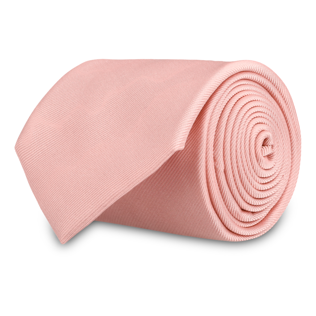 Bonamassi Pink Silk Twill Tie