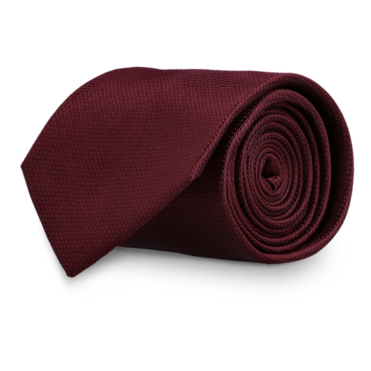 Catanzaro Burgundy Silk Tie