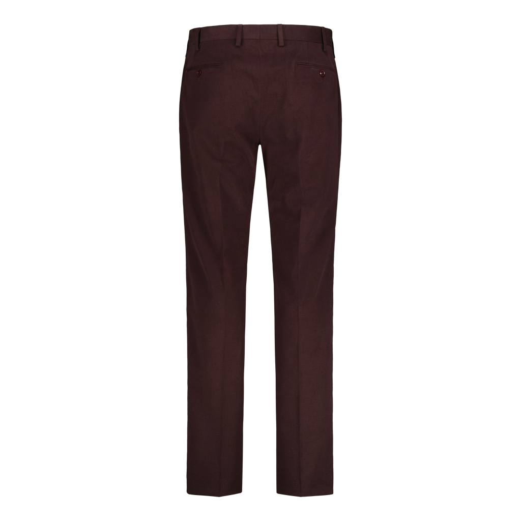 Chinos Burgundy Cavalry Twill